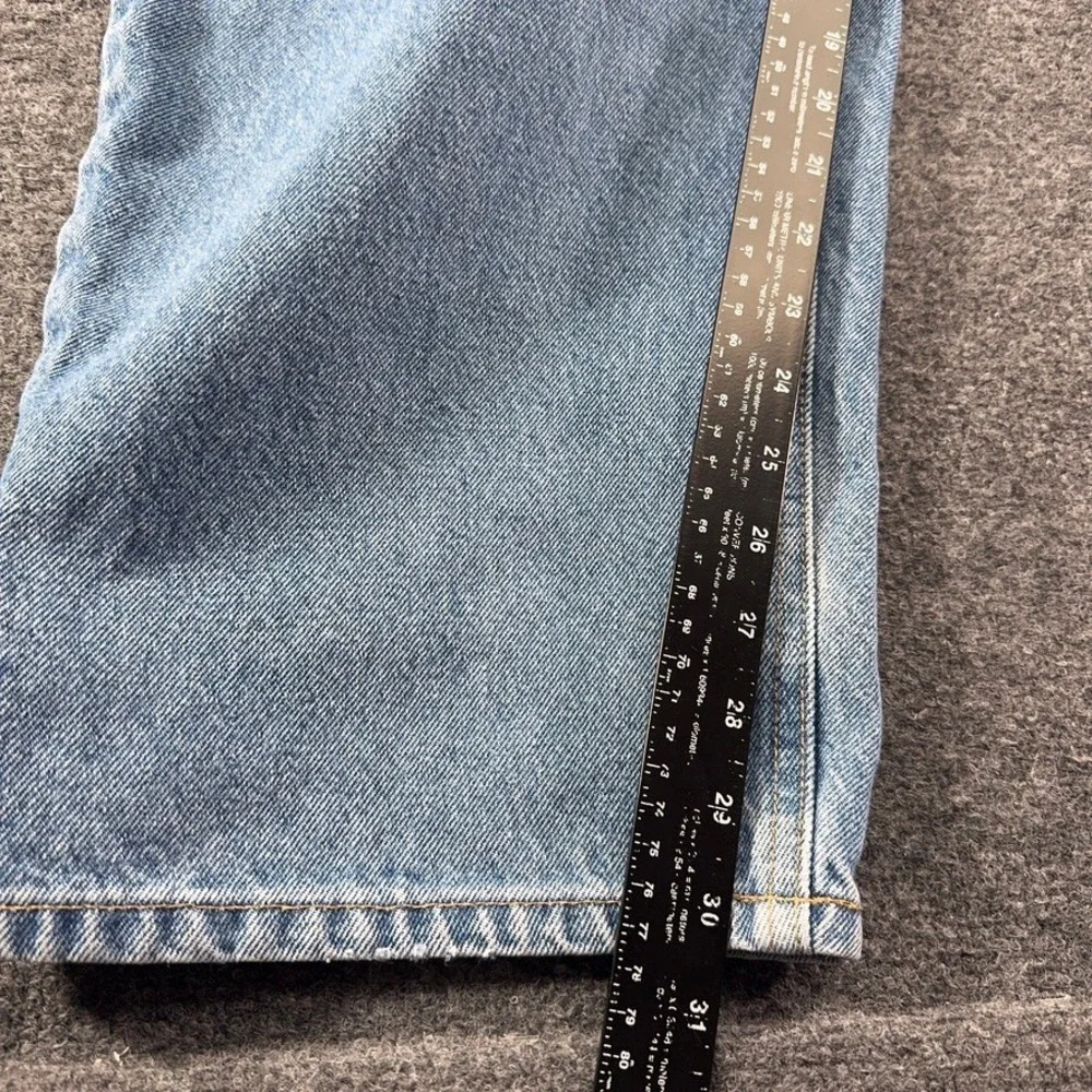 Carhartt B17 DST Relaxed Fit Jeans Mens 52x32 Light Wash Denim Work Pants Blue